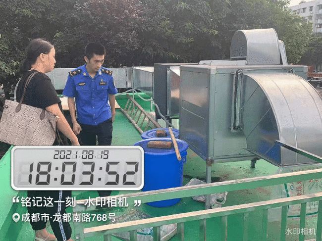 龙泉严控油烟,改善大气环境