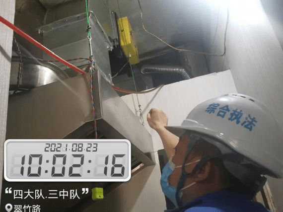 龙泉严控油烟,改善大气环境